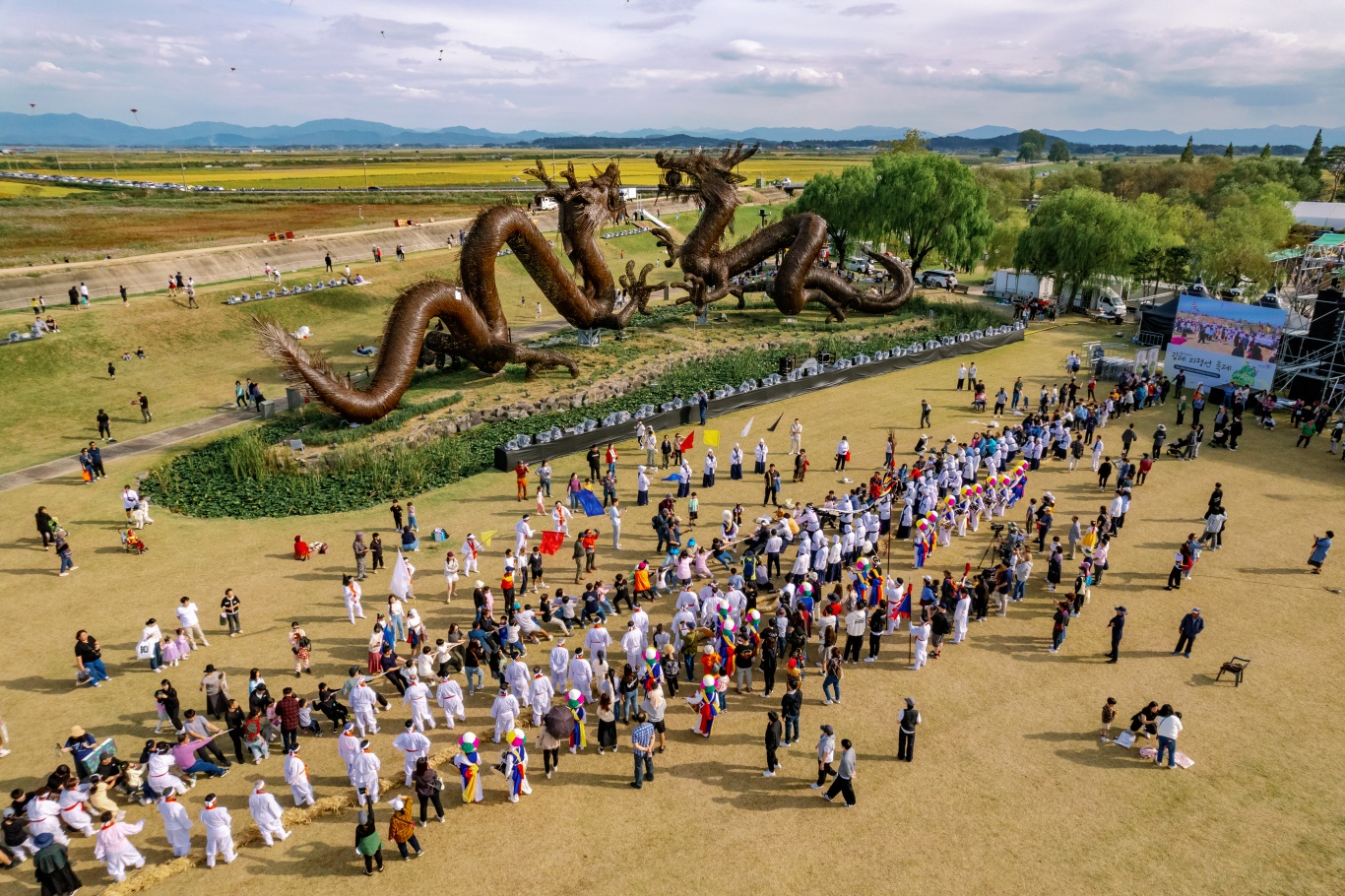 풍년기원 입석줄다리기