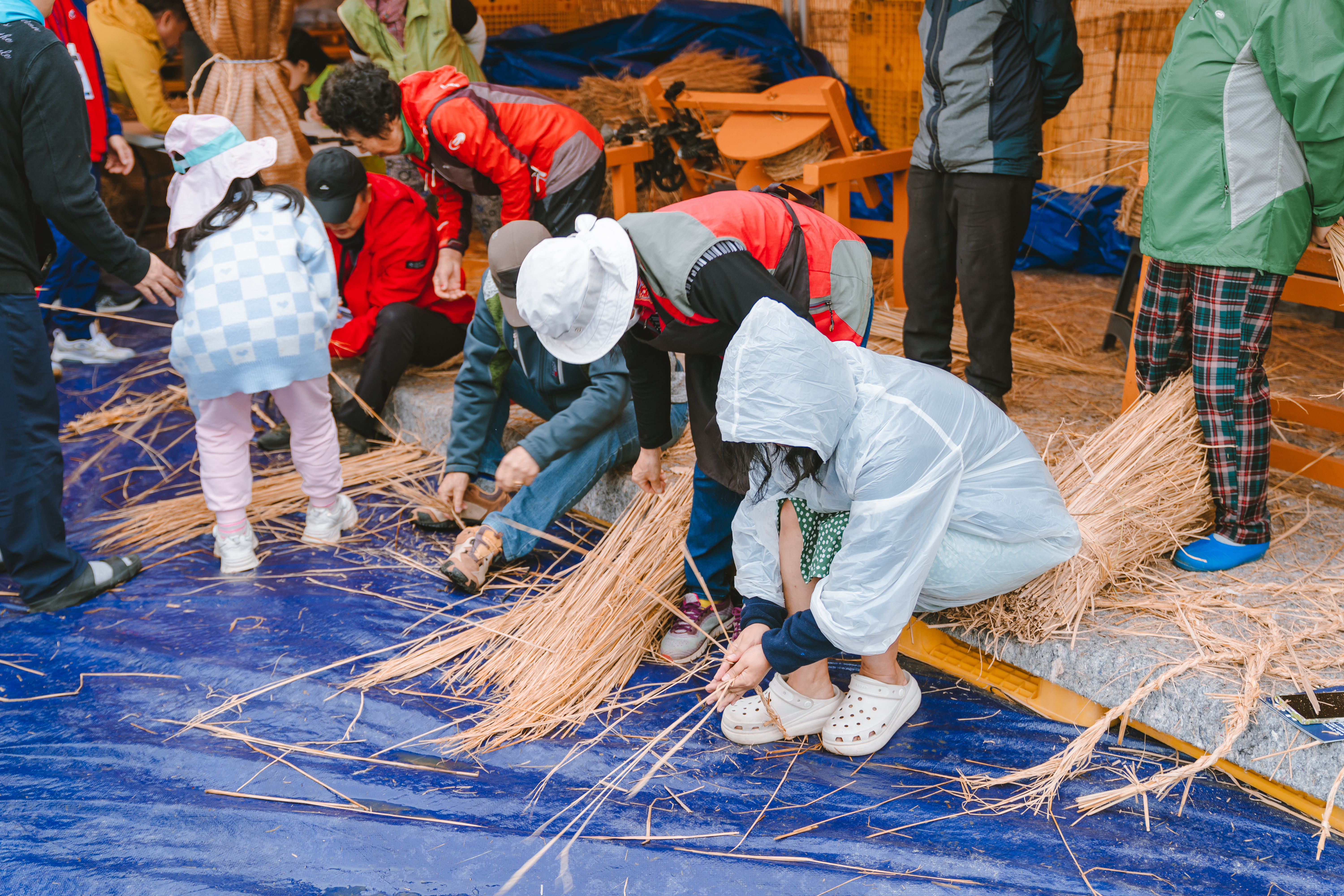 지평선 벼고을 논체험장 (새끼꼬기 체험&가마니짜기 체험)